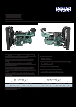 Moteurs Volvo Penta TWD1645GE