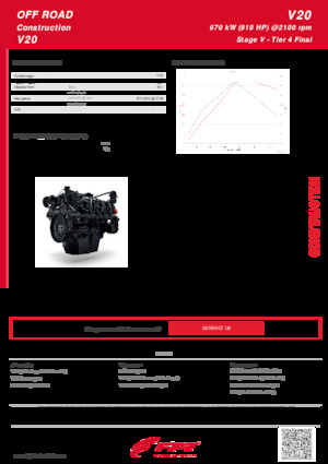 Moteurs FPT Industrial V20 (670 kW)