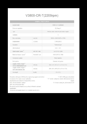 Moteurs Kubota V3800-CR-T