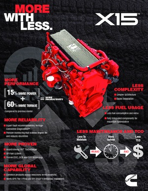 Moteurs Cummins X15