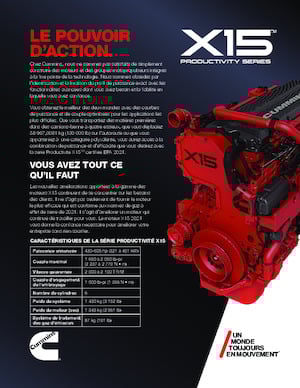 Moteurs Cummins X15