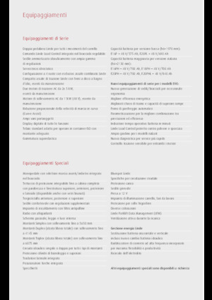 Chariots élevateurs frontaux  electriques Linde E20PH triplex