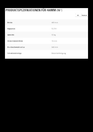 Godets d'excavatrices Caterpillar 400 MM