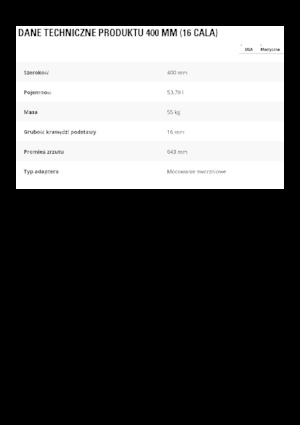 Godets d'excavatrices Caterpillar 400 MM