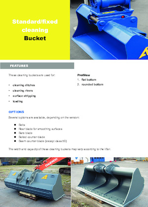 Godets d'excavatrices Arden C61R40