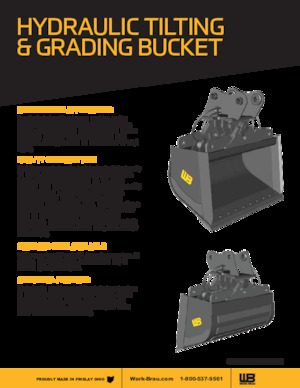 Godets d'excavatrices Werk-Brau WTB60-1.02
