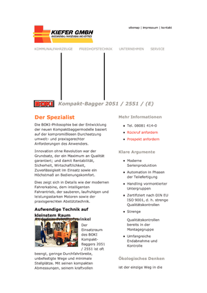 Excavatrices pour cimetières Reform Werke Boki 2051