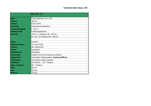 Excavatrices pour cimetières Hansa APZ 131