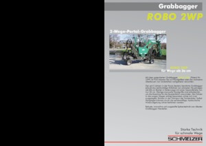 Excavatrices pour cimetières Schmelzer ROBO 2 WP 