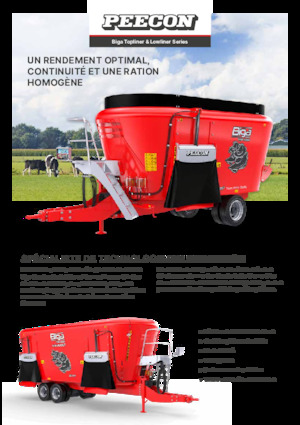 Mélangeurs alimentaire Peecon Biga 19-197/230 Topliner Longlife