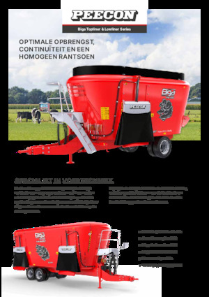 Mélangeurs alimentaire Peecon Biga 19-197/230 Topliner Longlife