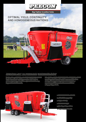 Mélangeurs alimentaire Peecon Biga 27-197/230 Topliner Mammoet Future