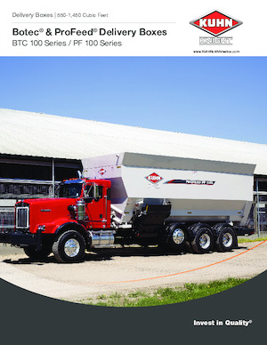 Mélangeurs alimentaire Kuhn Botec 163