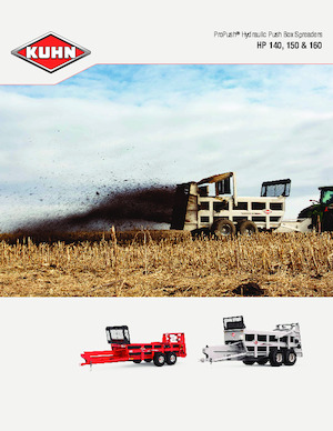 Mélangeurs alimentaire Kuhn HP 140