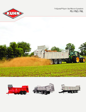 Mélangeurs alimentaire Kuhn PXL 185