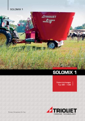 Mélangeurs alimentaire Trioliet Solomix 1 700 ZK