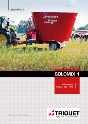 Mélangeurs alimentaire Trioliet Solomix 1 700 ZK