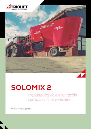 Mélangeurs alimentaire Trioliet Solomix 2 1600L VLH-S-T