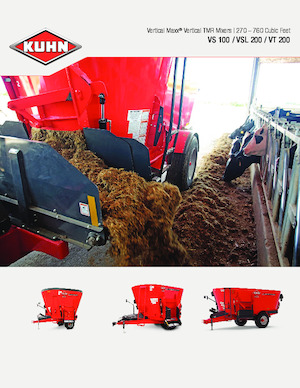 Mélangeurs alimentaire Kuhn VS 143