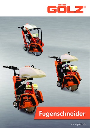 Scies à sol Gölz FS 125 E