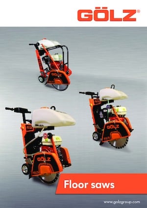 Scies à sol Gölz FS 125 E