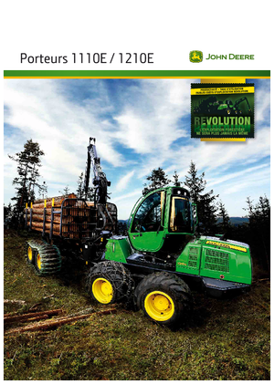 Porteurs forestiers John Deere 1110 E