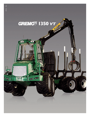 Porteurs forestiers Gremo 1350 VT