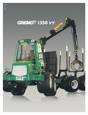 Porteurs forestiers Gremo 1350 VT