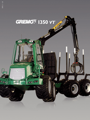 Porteurs forestiers Gremo 1350 VT
