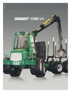 Porteurs forestiers Gremo 1350 VT