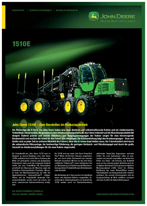 Porteurs forestiers John Deere 1510 E