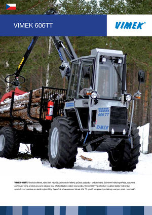 Porteurs forestiers Vimek 606 TT