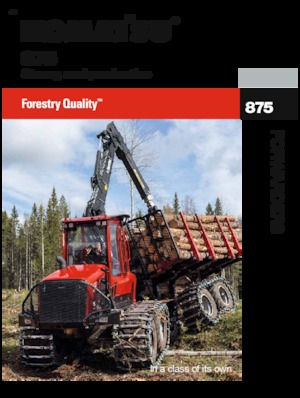 Porteurs forestiers Komatsu 875