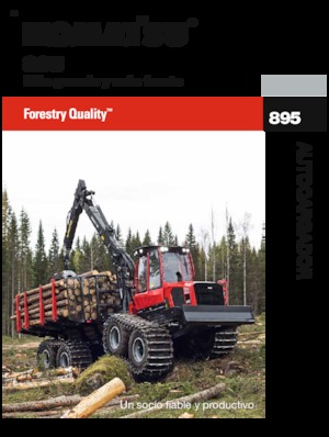 Porteurs forestiers Komatsu 895-2