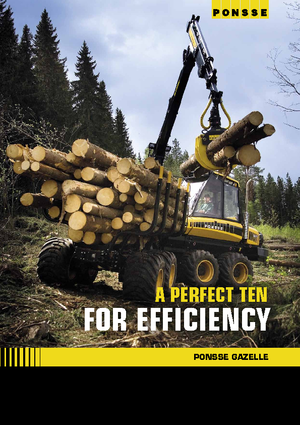 Porteurs forestiers Ponsse Gazelle