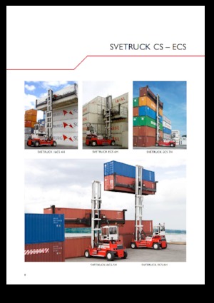 Chariots élevateurs frontaux diesel SVETRUCK ECS 7 H