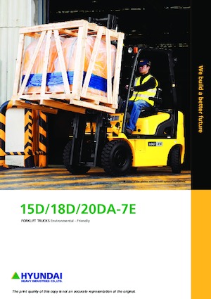 Chariots élevateurs frontaux diesel Hyundai 18D-7E