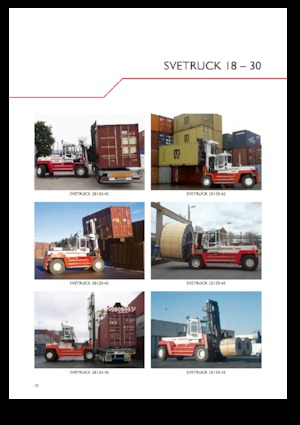 Chariots élevateurs frontaux diesel SVETRUCK 18120-36