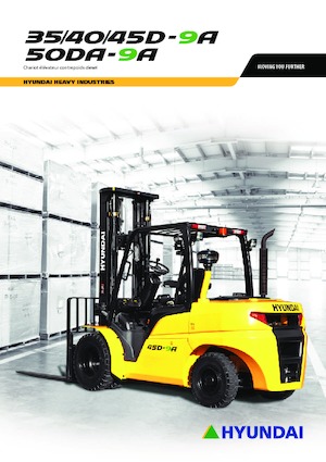 Chariots élevateurs frontaux diesel Hyundai 40 D 9 A