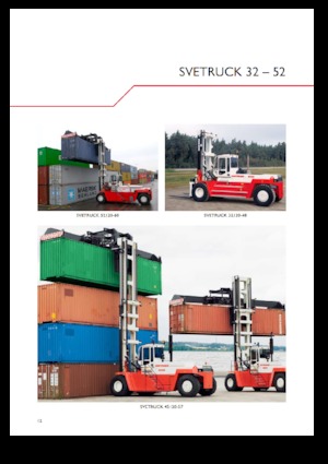 Chariots élevateurs frontaux diesel SVETRUCK 32120-48
