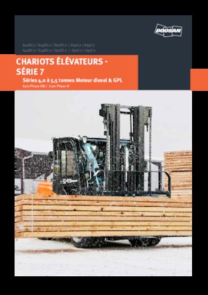 Chariots élevateurs frontaux diesel Doosan D40SC-7