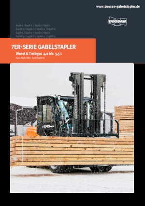 Chariots élevateurs frontaux diesel Doosan D55C-7