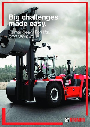 Chariots élevateurs frontaux diesel Kalmar DCG450-12S