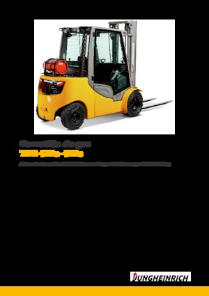 Chariots élevateurs frontaux diesel Jungheinrich DFG 425s