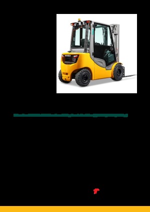 Chariots élevateurs frontaux diesel Jungheinrich DFG 425s