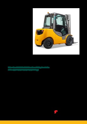 Chariots élevateurs frontaux diesel Jungheinrich DFG 545 s