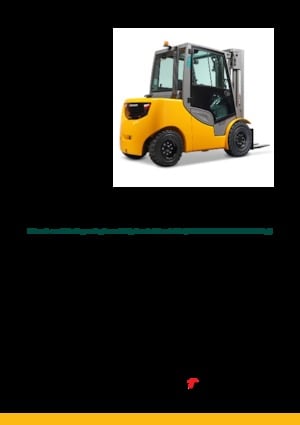 Chariots élevateurs frontaux diesel Jungheinrich DFG 550s