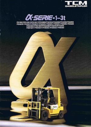 Chariots élevateurs frontaux diesel TCM FD 40 T 2