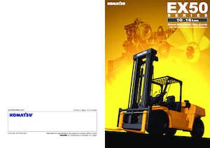 Chariots élevateurs frontaux diesel Komatsu FD150E-8