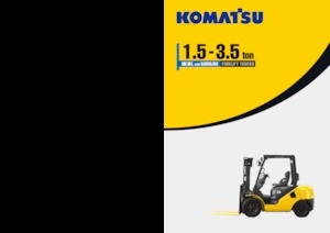 Chariots élevateurs frontaux diesel Komatsu FD25H-17